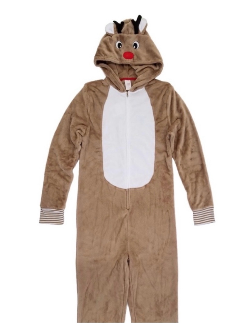 UNISEX ADULT MED REINDEER ONESIE